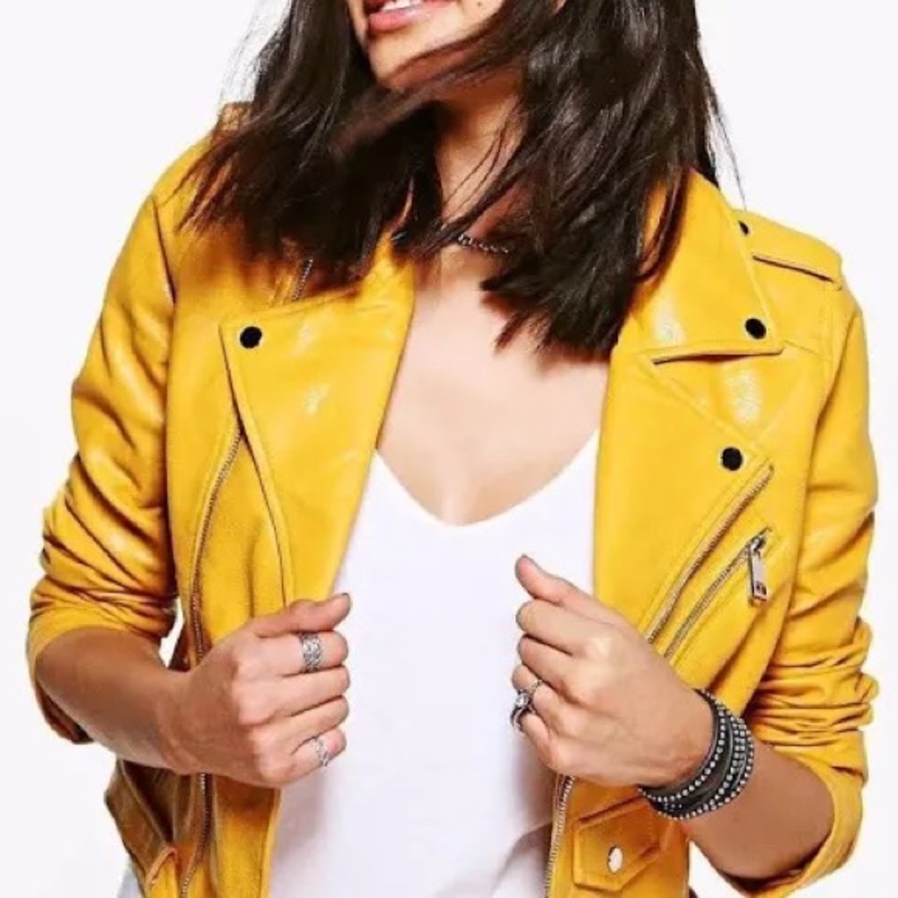 Zara Faux Leather Jacket